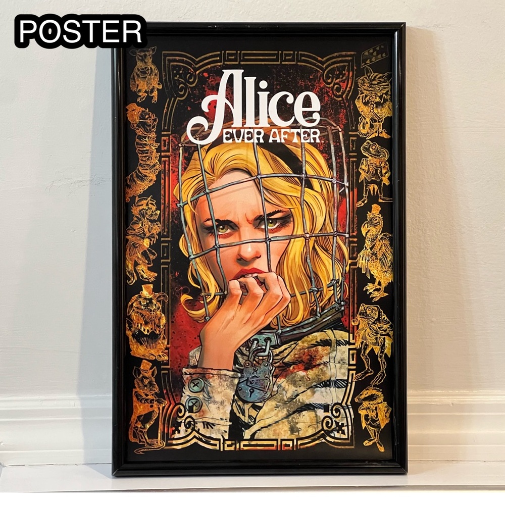 Alice In Wonderland Horror Poster